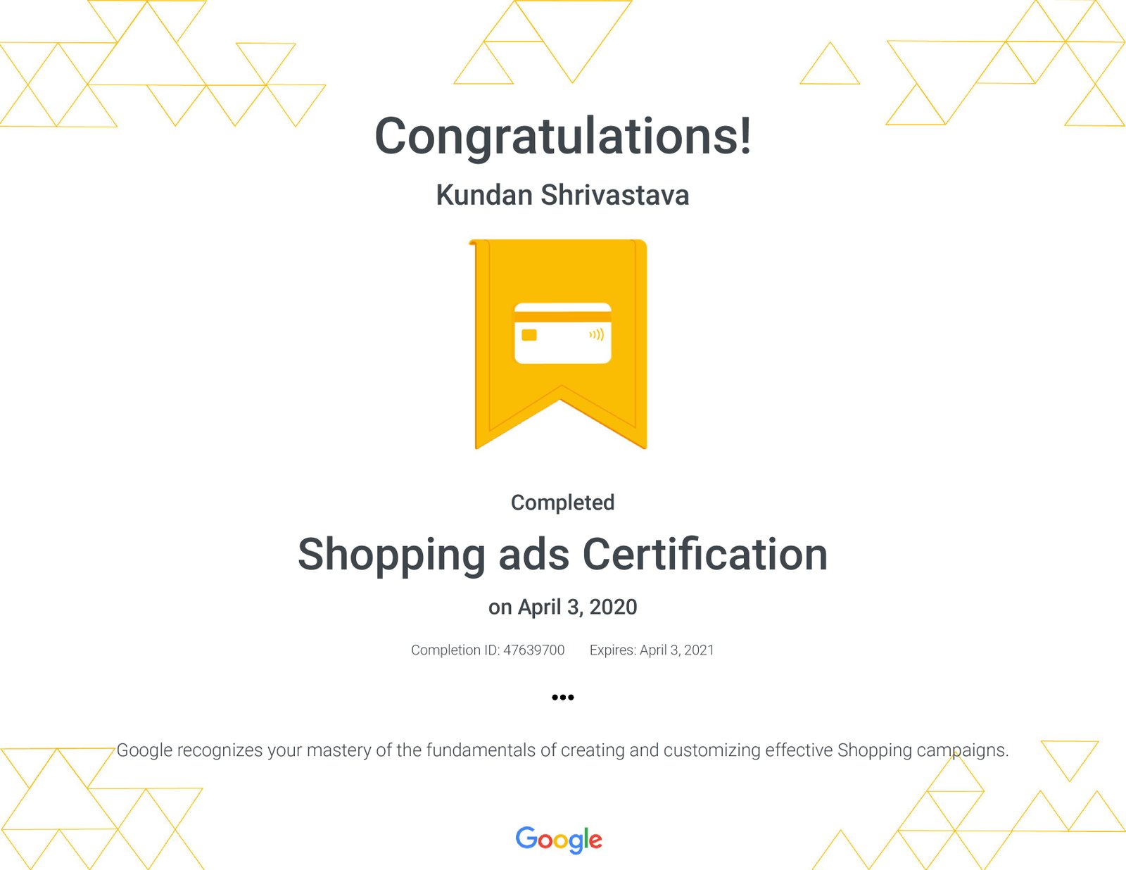Global Certification